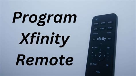 program xfinity remote|xfinity program remote to new tv.
